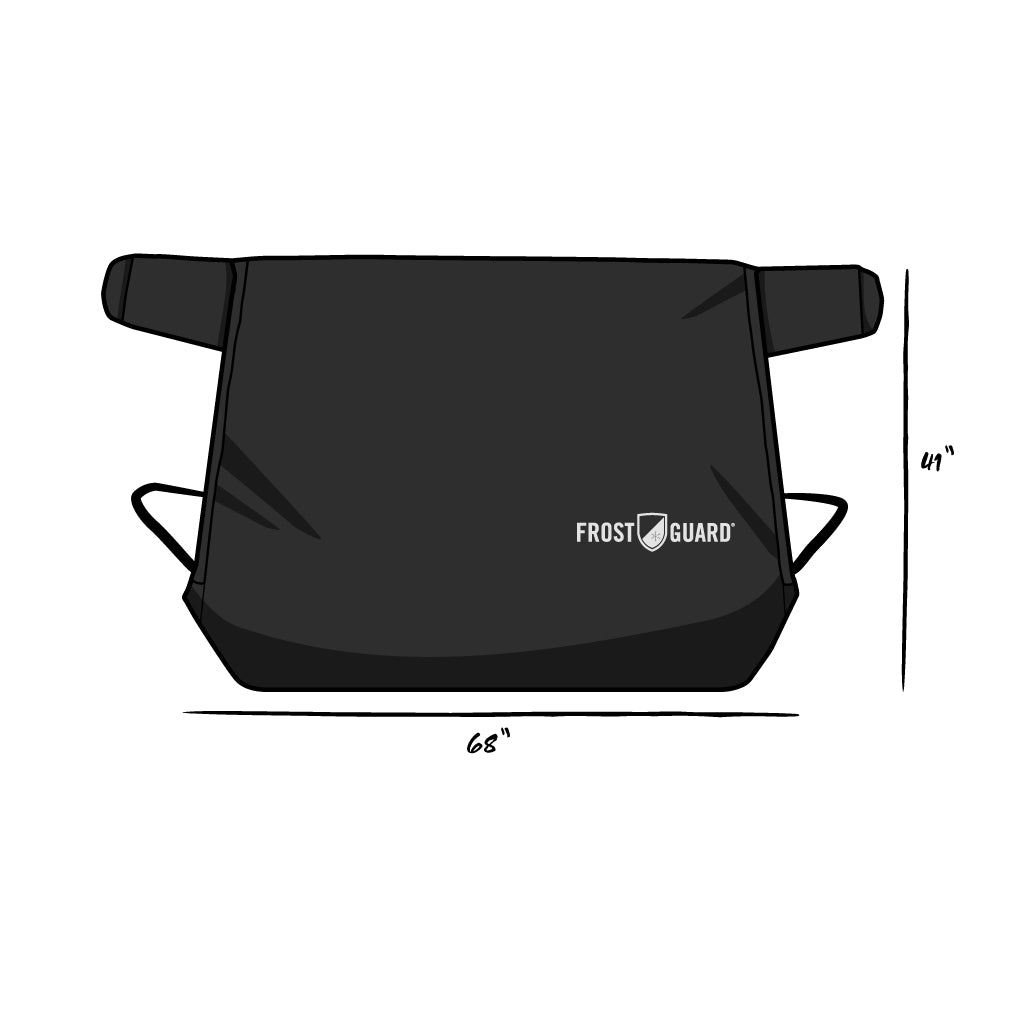 frostguard glove | winter windshield cover | frost windshield cover | ice windshield cover | frost guard black xl