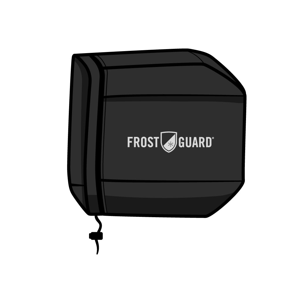 FrostGuard Deluxe Tow Mirror Covers | mirror covers for ice and snow | frost guard | how to defrost your side mirrors