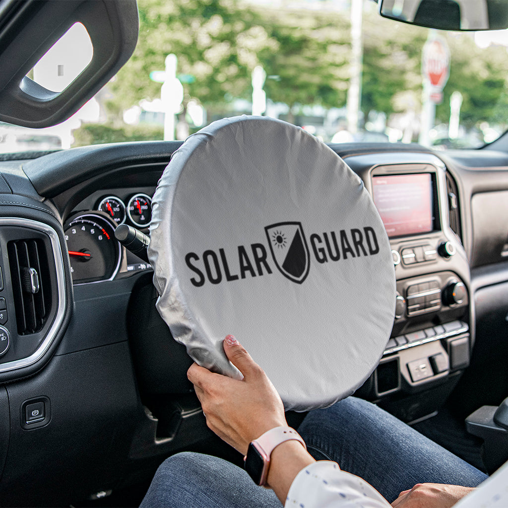 SolarGuard steering wheel cover | best steering wheel cover for hot weather | how to keep your car cooler in the summer